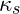 \kappa_s