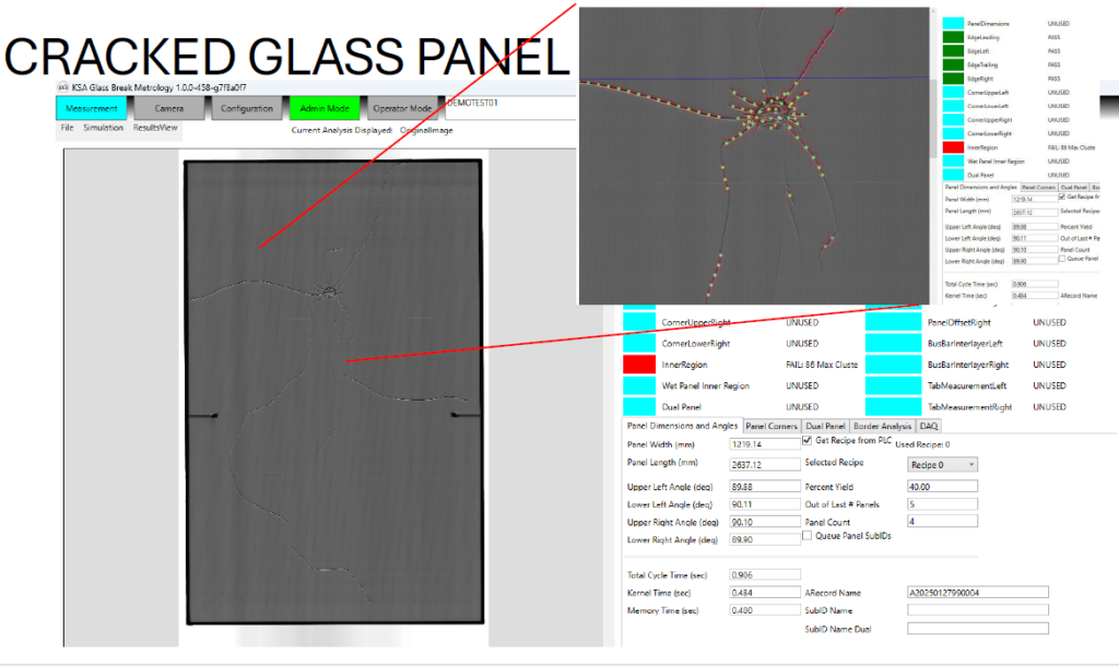 cracked glass panel software image